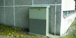 3 Domek F4B slouží k zakrytí plynové instalace u panelového domu